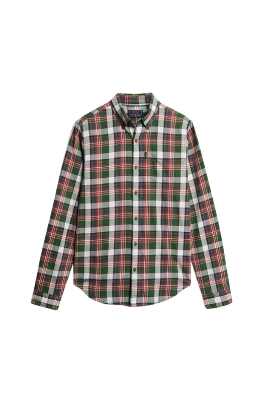 Vintage Check Shirt - Upstate Check Green