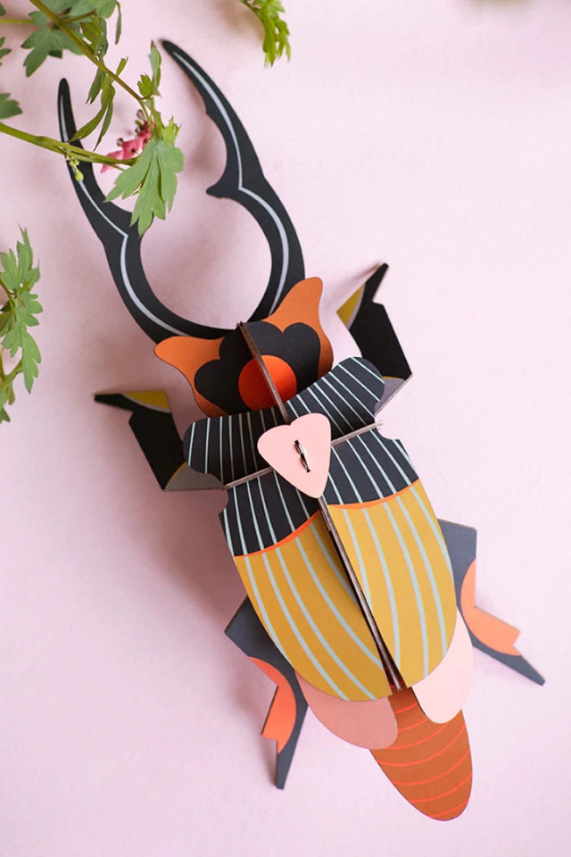 Wall Art Beetles - Stag Beetle