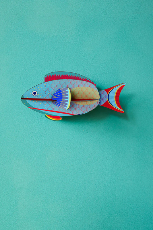 Wall Art Sea Creatures - Parrotfish