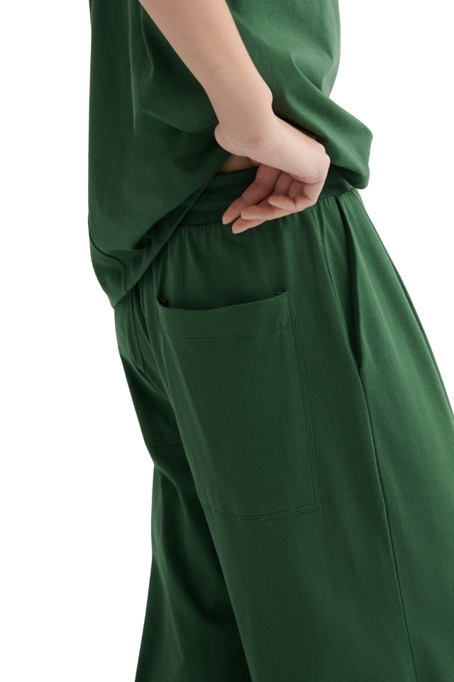 Wide Leg Pant - Forest