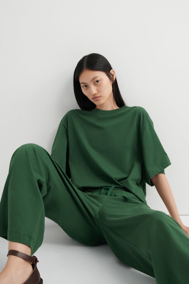 Wide Leg Pant - Forest