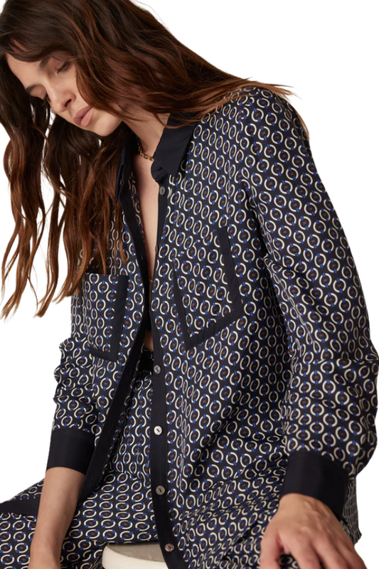 Willa Blouse - Chain Print