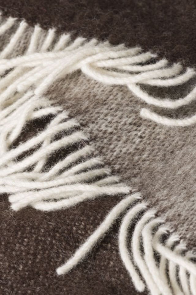 Wool Throw - Cocoa