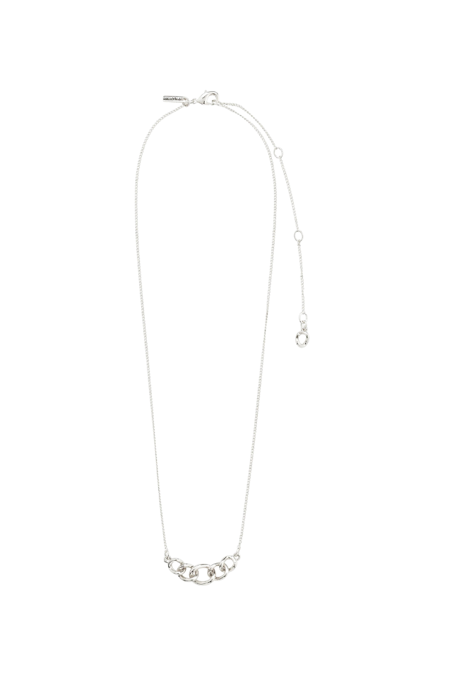 Wrenley Recycled Necklace - Silver Plated