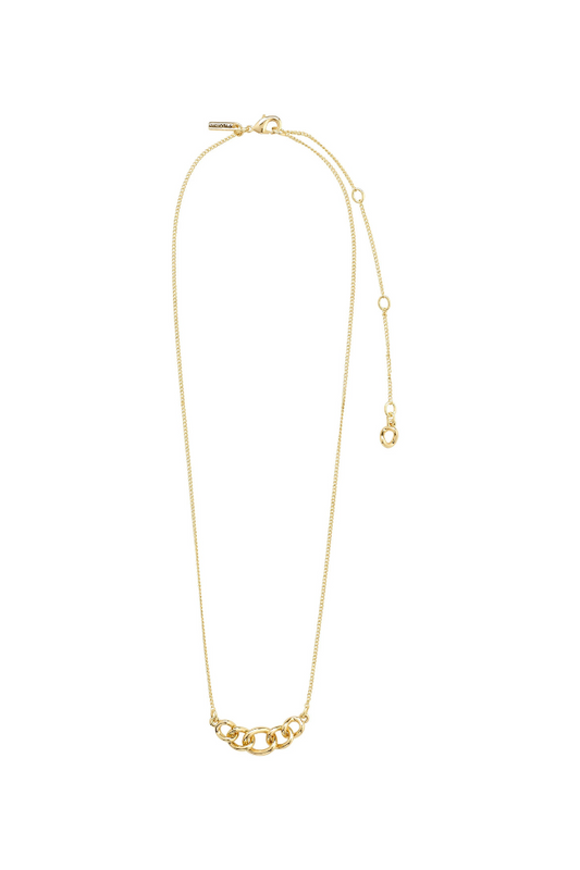 Wrenley Recycled Necklace - Gold Plated