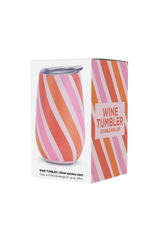 Double Walled Tumbler - Candy Cane