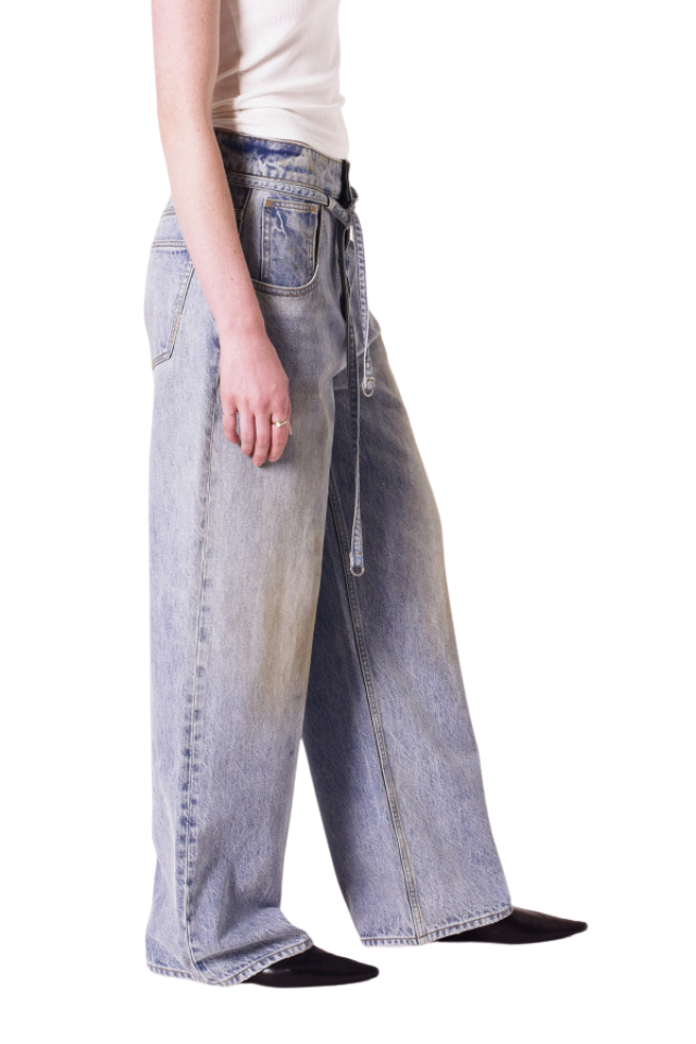 Yoko Baggy Runway - Light Vintage Indigo