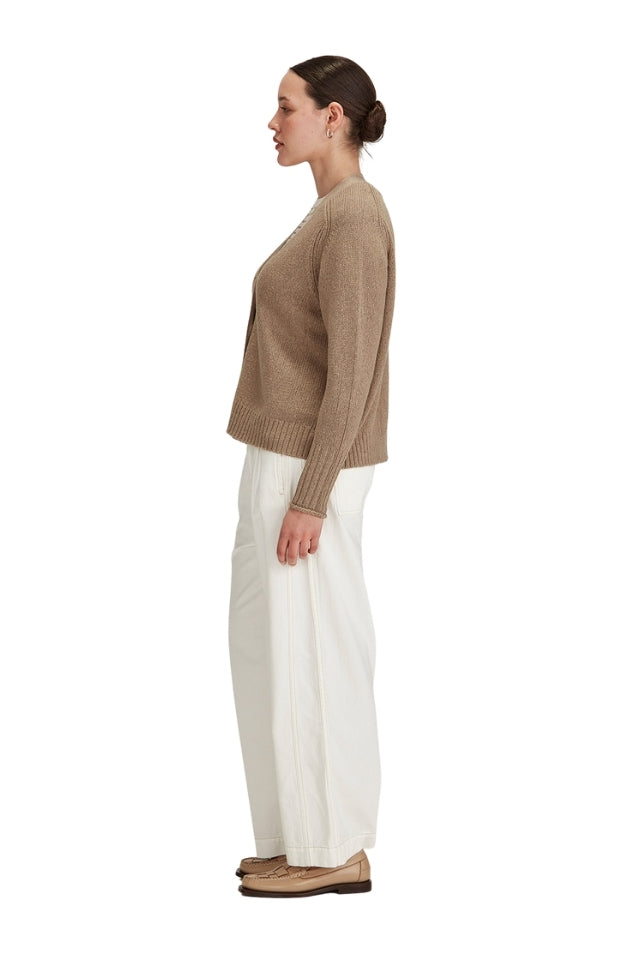 Yuri Cardigan - Oatmeal