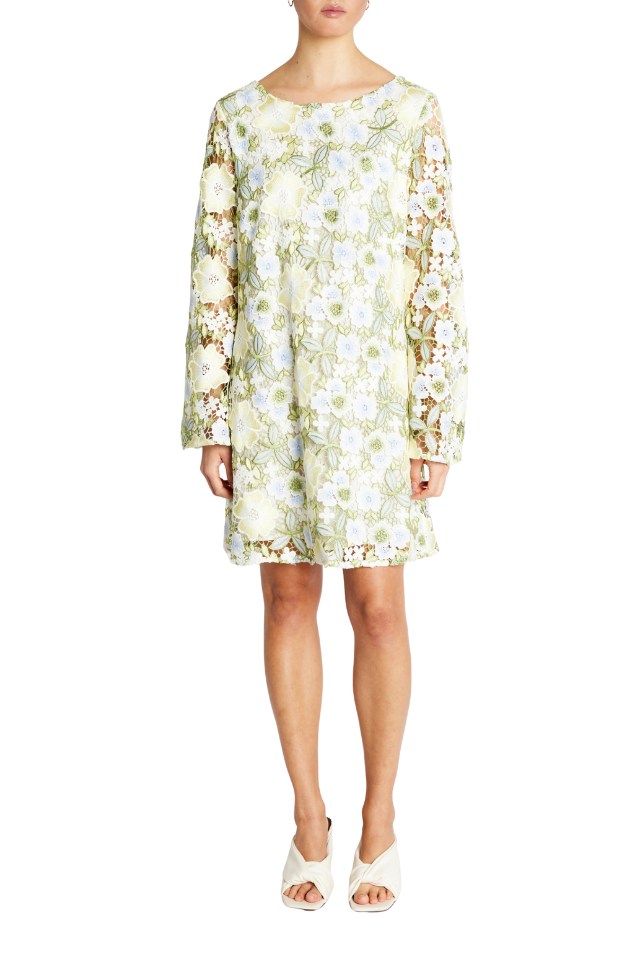 Yvonne Lucille Dress - Multi Flower