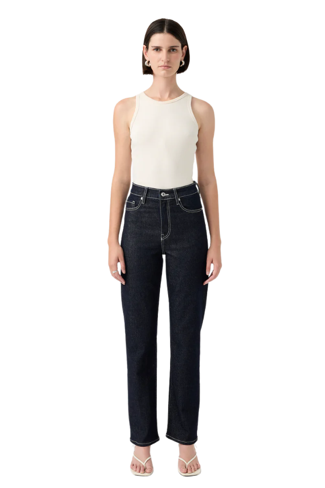 Zoe High Straight Jean