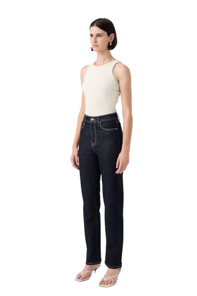 Zoe High Straight Jean