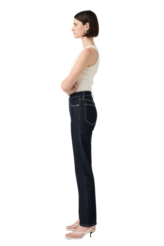 Zoe High Straight Jean