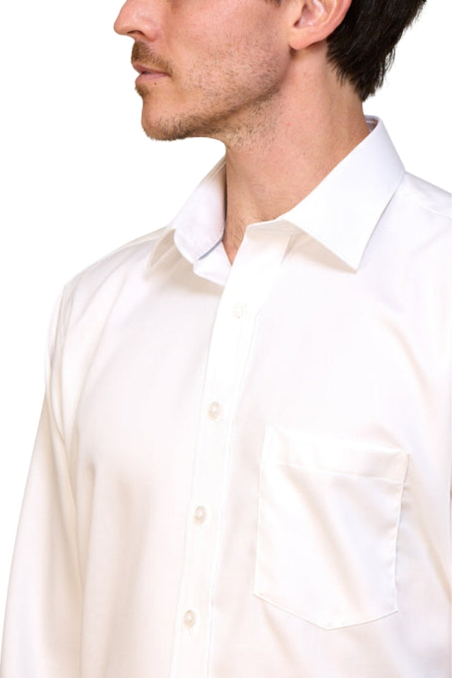 Antigua Dobby-Como Peak Shirt - White