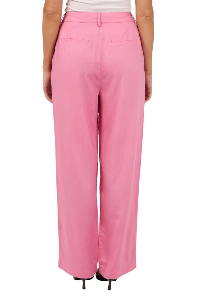 Fern Linen Pant - Orchid