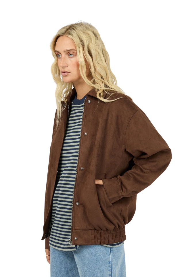 Kira Bomber - Brown