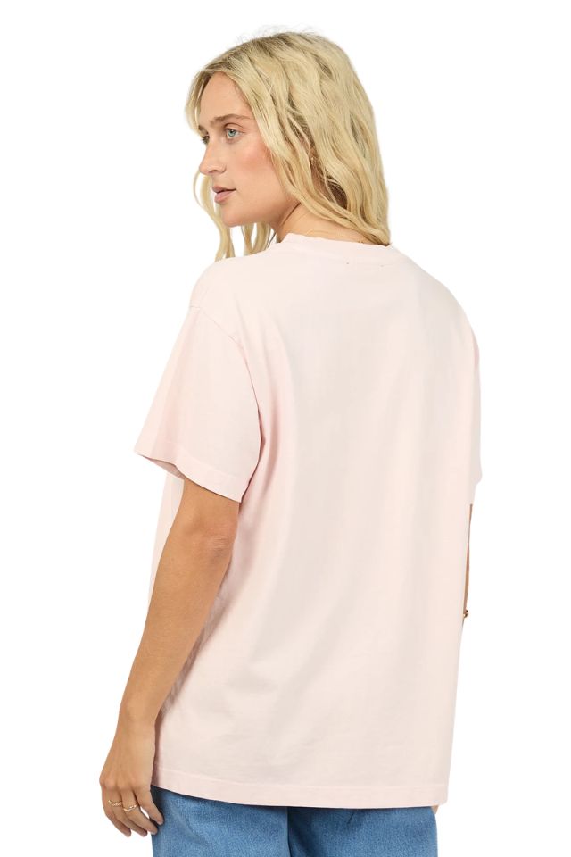 Provence Relaxed Tee - Pale Pink