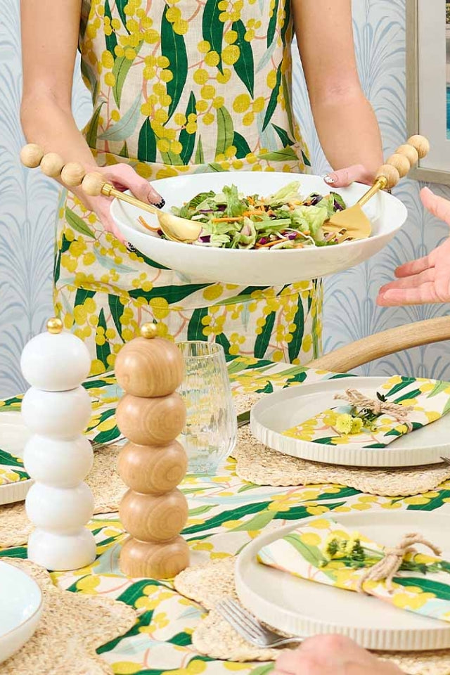 Orb Salad Server - Set of 2 - Emerald