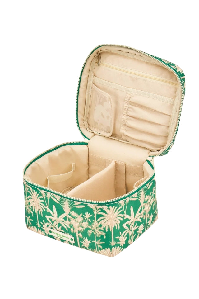 Vanity Lite Train Case - Vintage Palm