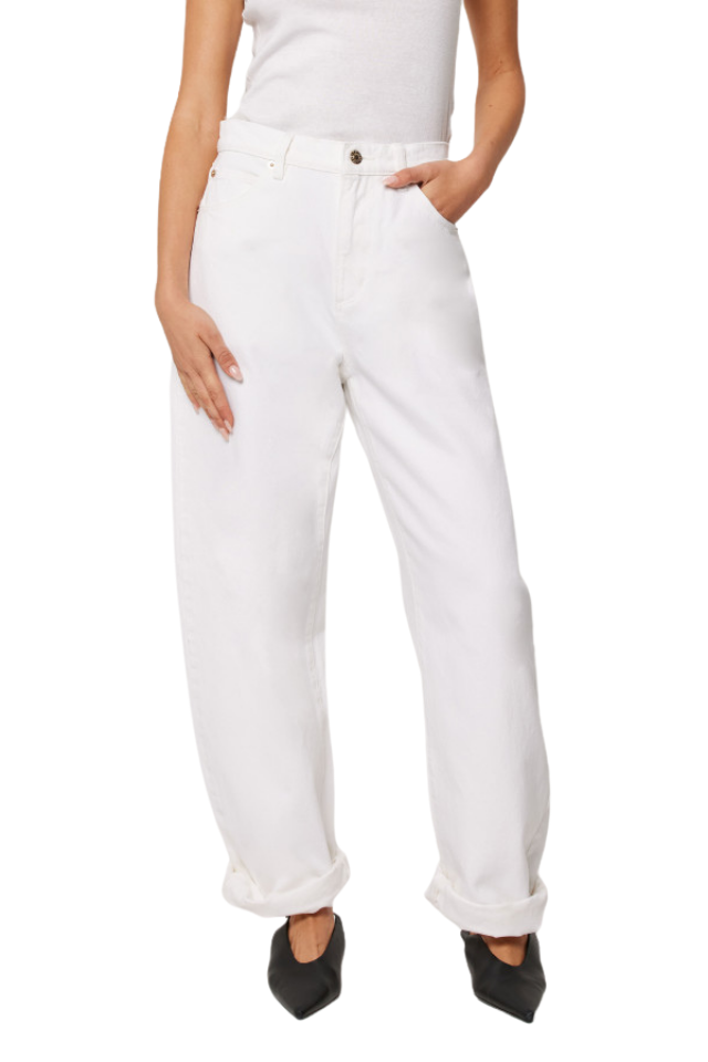 Arc Barrel White Gold