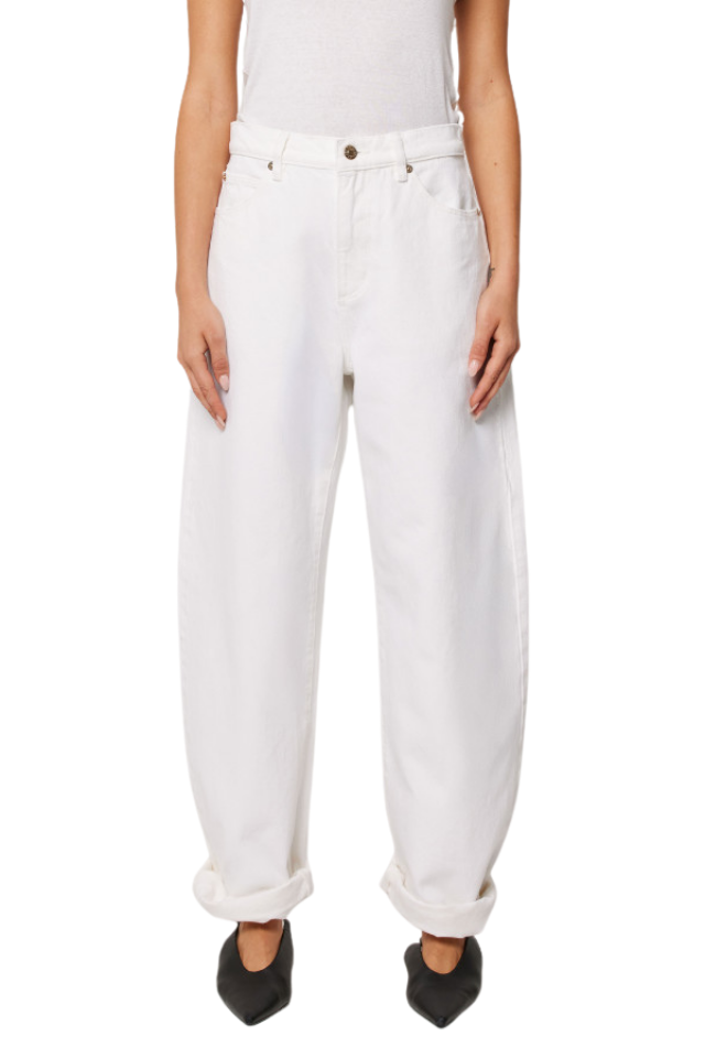 Arc Barrel White Gold