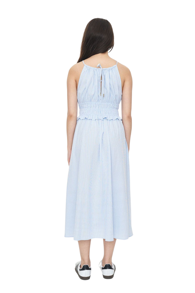 Jeanne Midi Dress - Blue Haze/Chalk