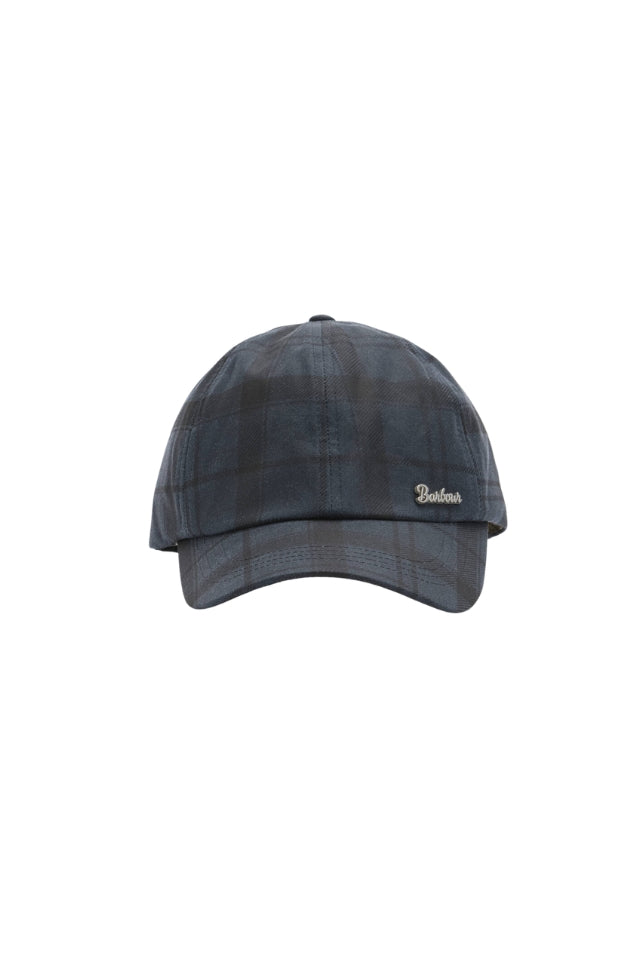 Ambleside Tartan Wax Cap - Navy Tartan