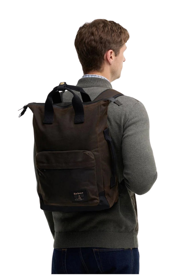 Field Wax Messenger Bag - Olive