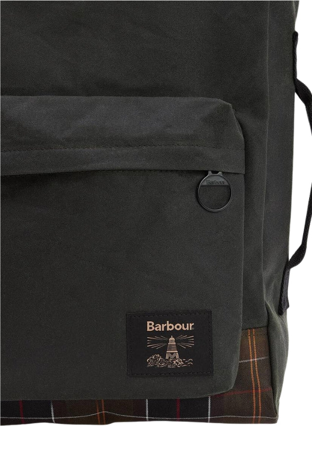Field Tartan Wax Backpack - Dark Classic Tartan