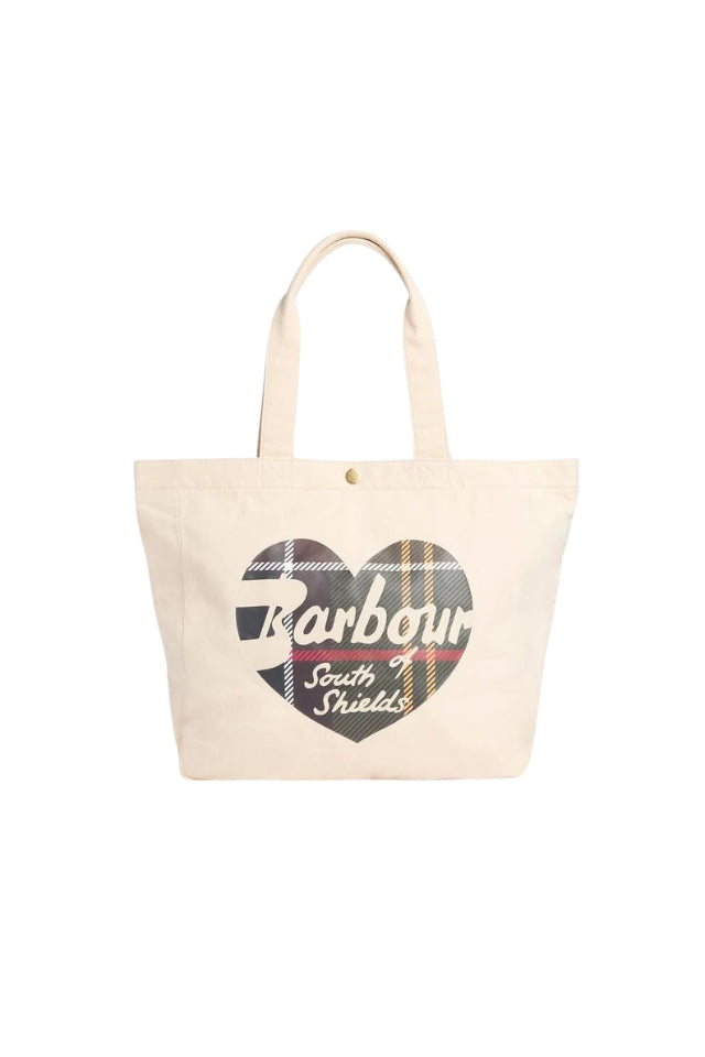 Heart Tote Bag - Ecru/Classic