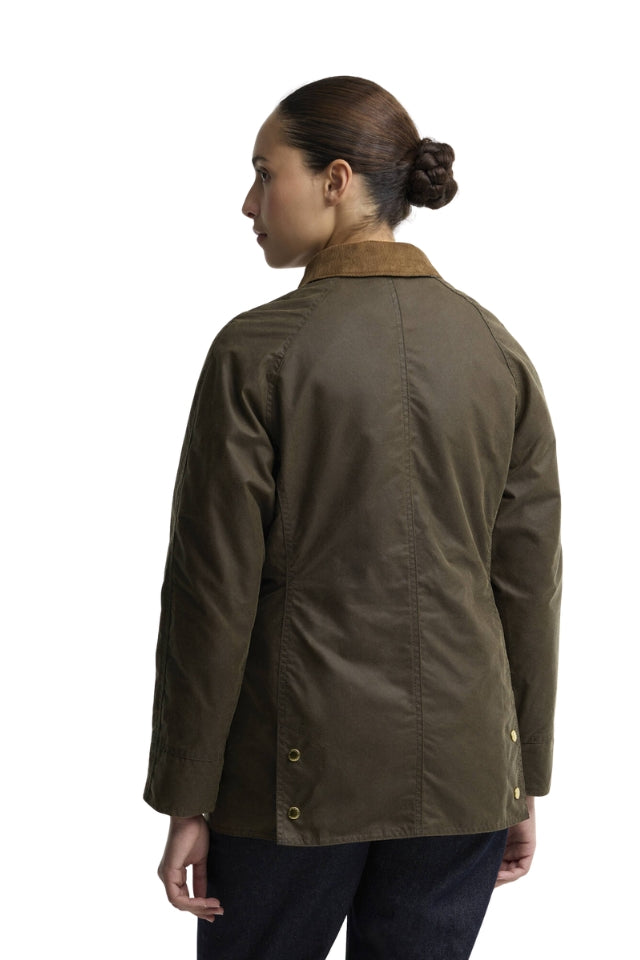 Icons Beadnell Wax Jacket - Beech/Birchwood