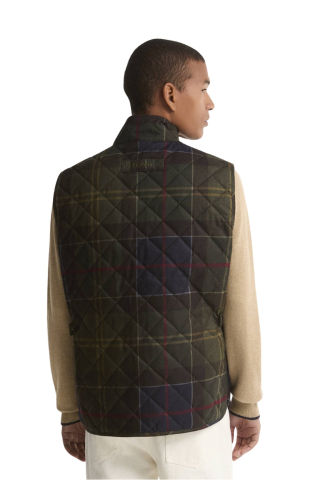 Icons Tartan Lowerdale Quilted Gilet - Classic Tartan