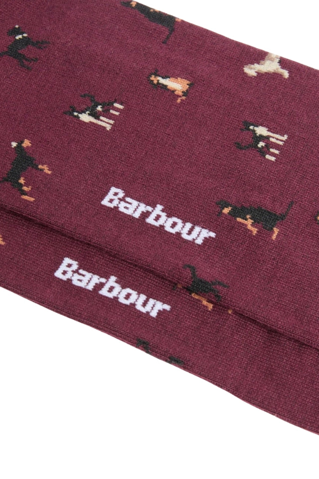 Mavin Sock - Bordeaux/Dog