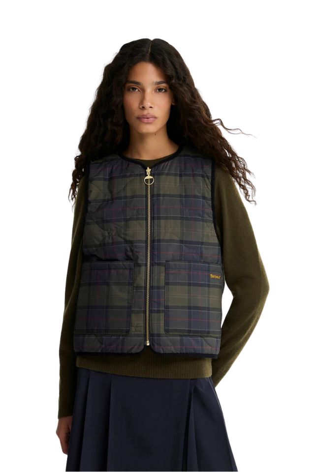Nunwell Reversible Quilted Liner - Black/Shadow Classic