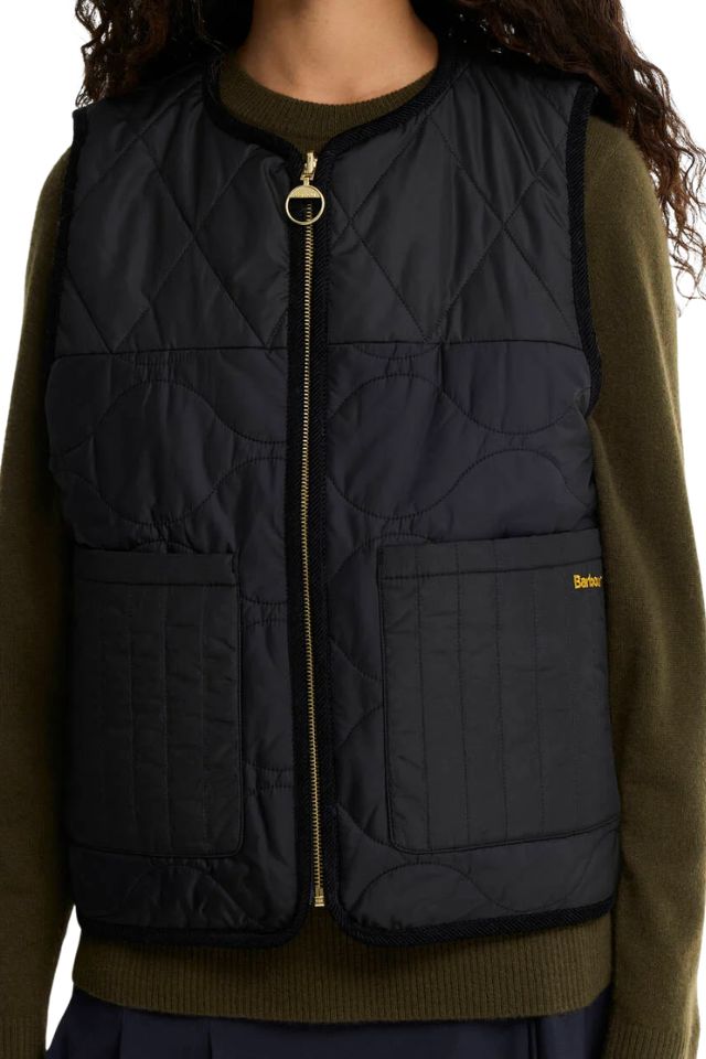Nunwell Reversible Quilted Liner - Black/Shadow Classic