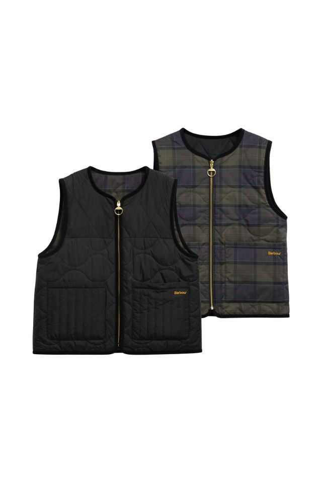 Nunwell Reversible Quilted Liner - Black/Shadow Classic