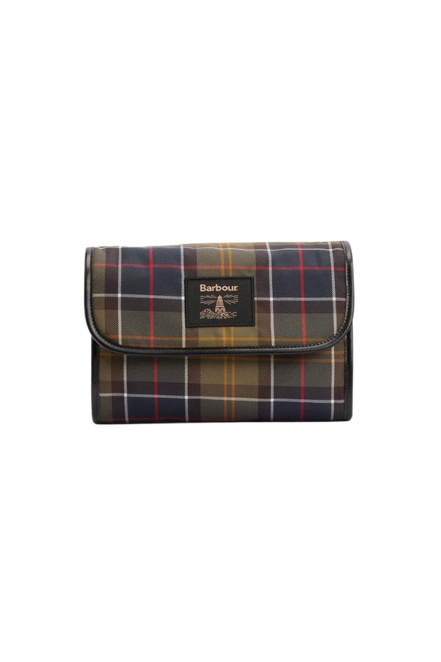 Tartan Hanging Washbag - Classic/Beacon