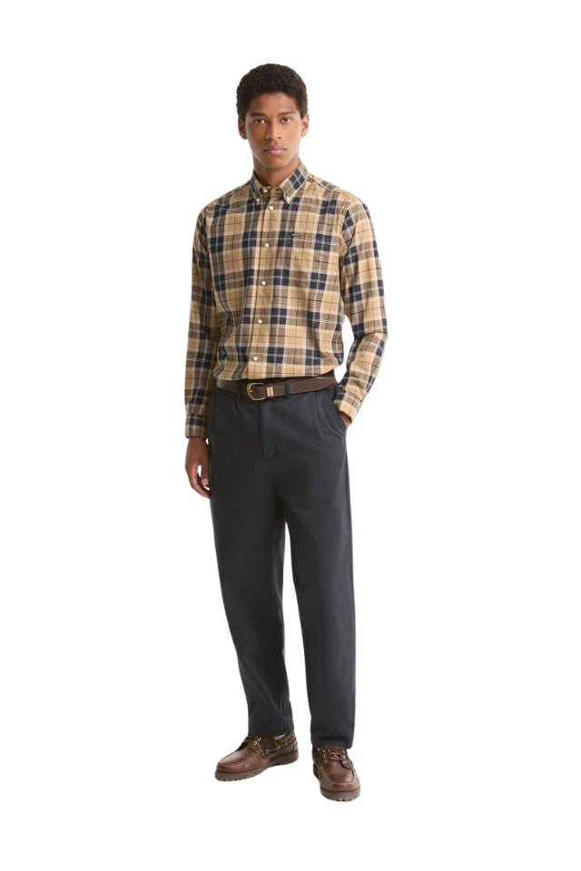 Wetheram Tailored Tartan Shirt - Birchwood Dress Tartan