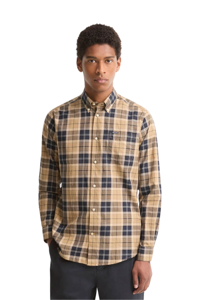Wetheram Tailored Tartan Shirt - Birchwood Dress Tartan