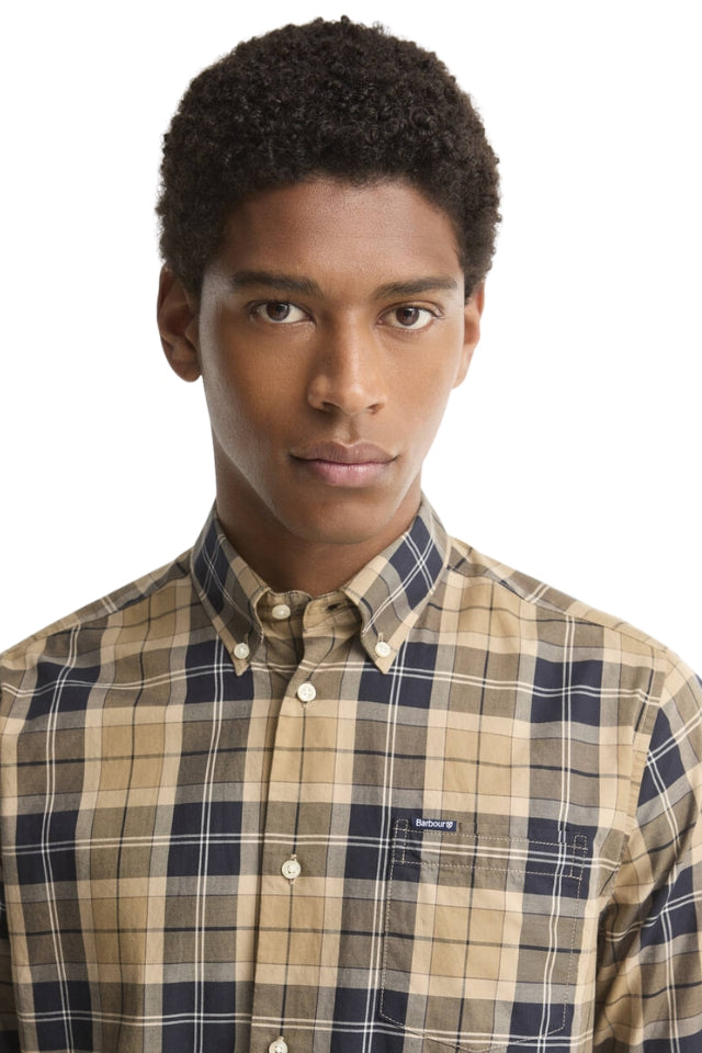 Wetheram Tailored Tartan Shirt - Birchwood Dress Tartan