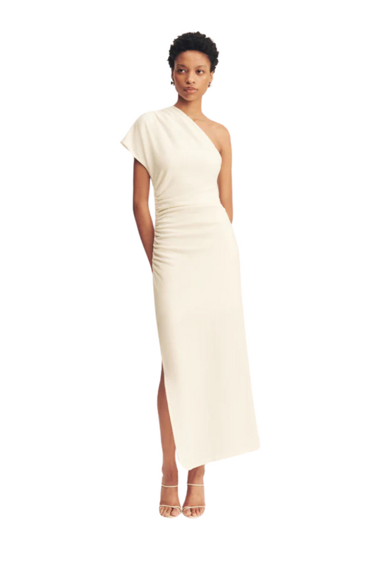 Beau Asymmetrical Midi Dress