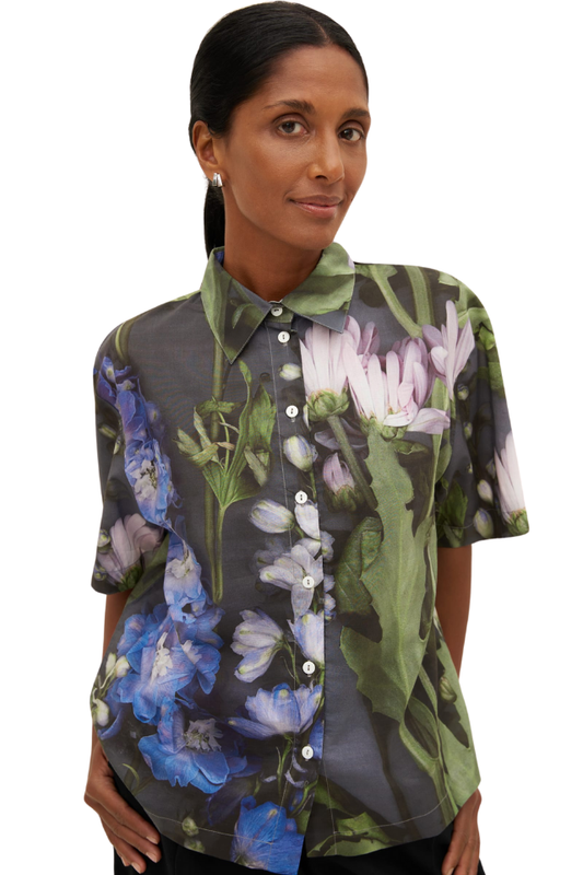 Bloom Shirt - Delphinium