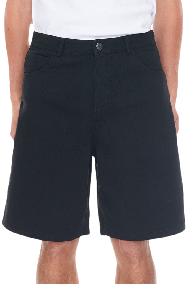 Box Denim Jort/Slab - Black