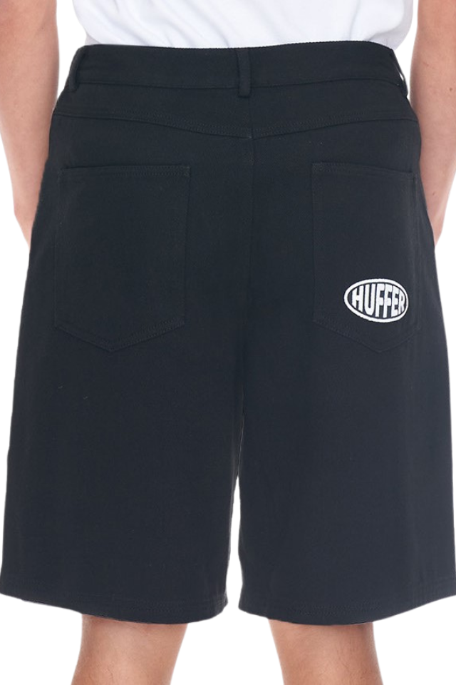 Box Denim Jort/Slab - Black