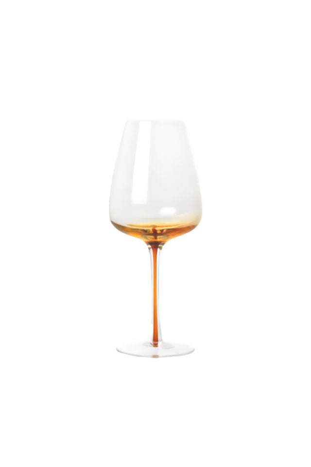Amber White Wine Glass - Amber
