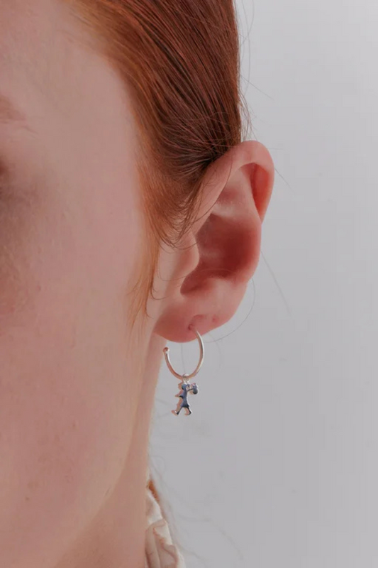 Runaway Girl Hoop Earrings