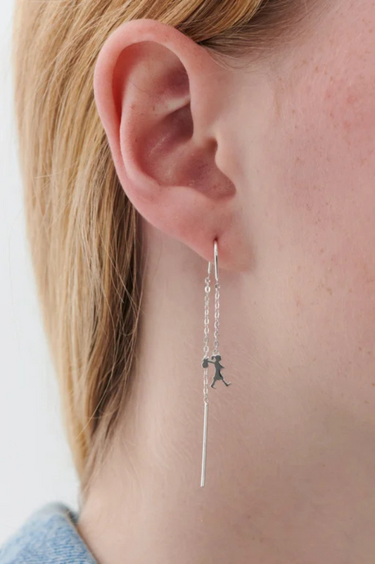 Runaway Girl Thread Earrings