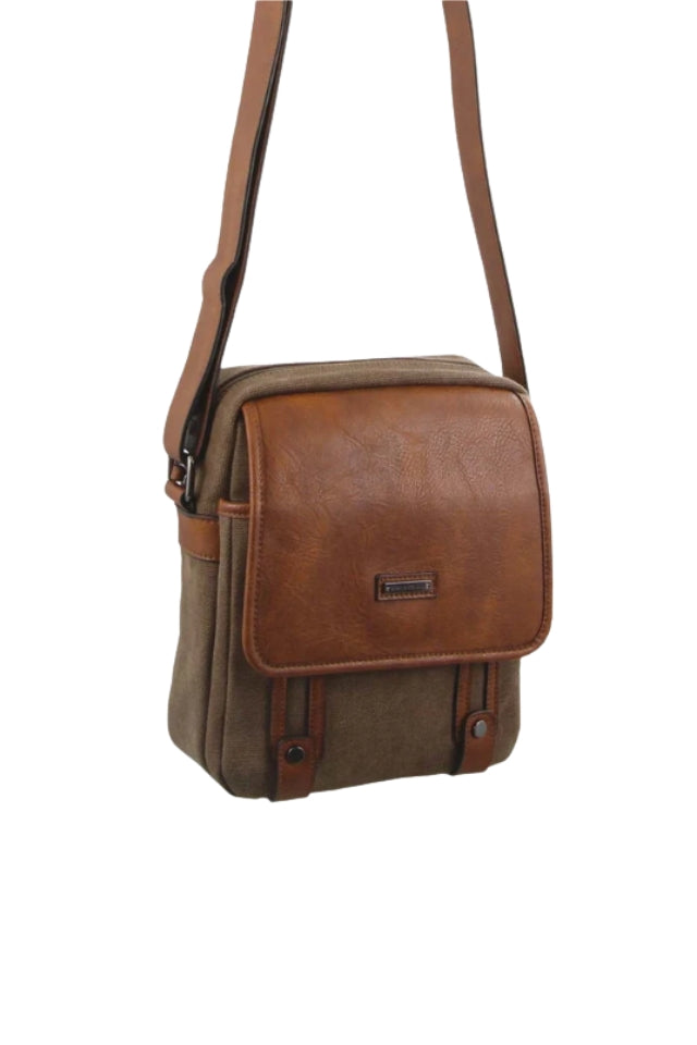 Canvas Cross Body Bag