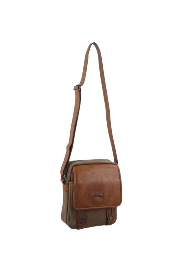 Canvas Cross Body Bag