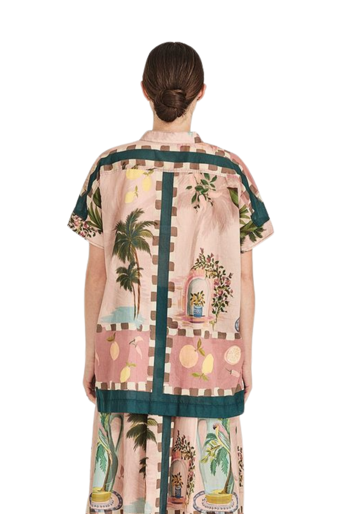 Florine Blouse - Green Multi