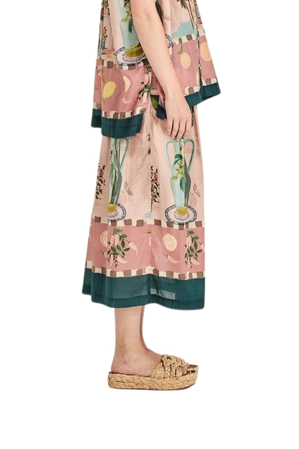 Florine Skirt - Green Multi